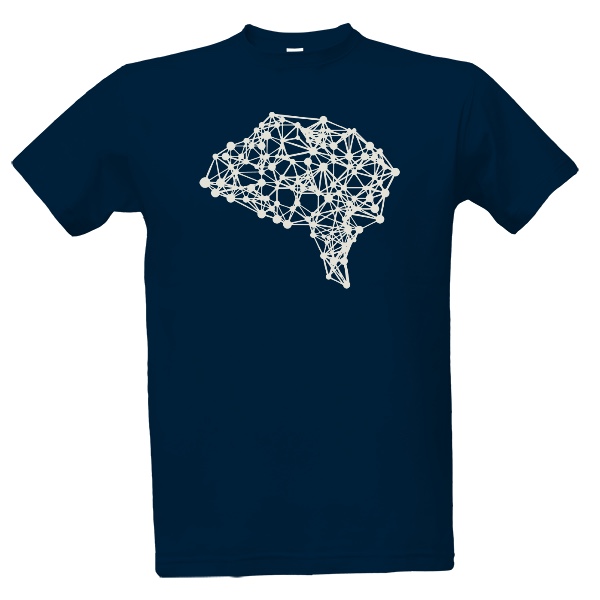 Tričko s potiskem Neuronová mapa