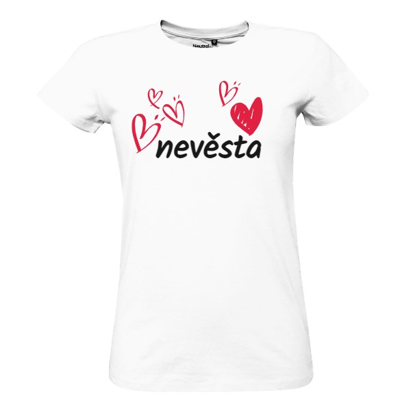 Tričko s potiskem Nevěsta 2