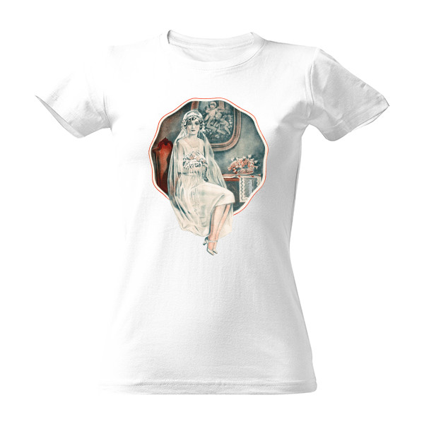 Tričko s potiskem Nevěsta