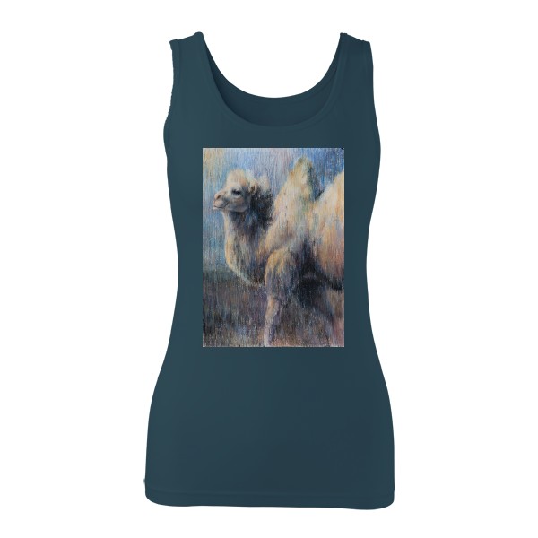 Tričko s potiskem Neztratím se ani v poušti.