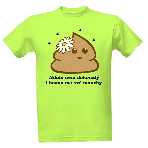 Tričko s potlačou Nikdo není dokonalý