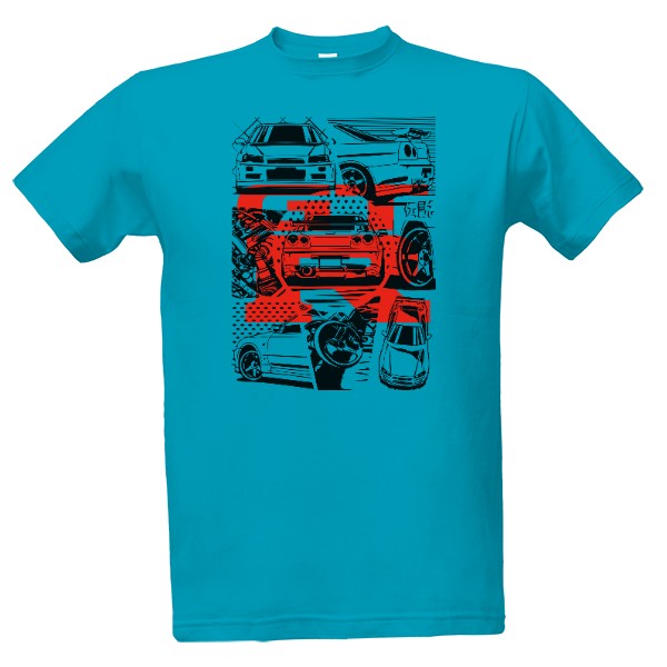 Tričko s potlačou Nissan GT-R