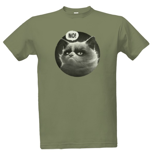 Tričko s potiskem No (Pánské)