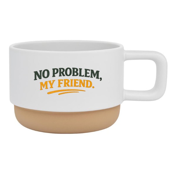 Hrnek Sand s potiskem No problem cup