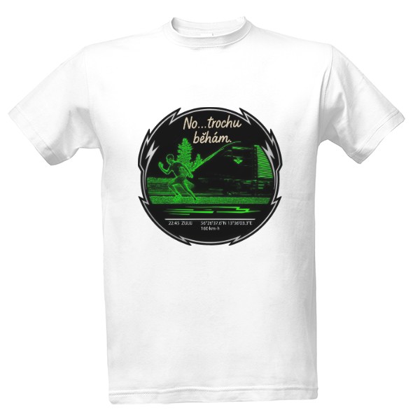 Tričko s potiskem No, trochu běhám