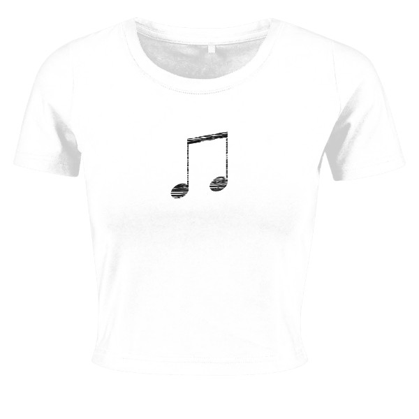 Tričko s potiskem Nota