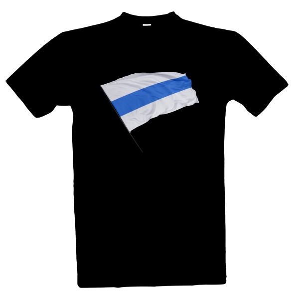 Tričko s potiskem Nová ruská vlajka (proti válce)