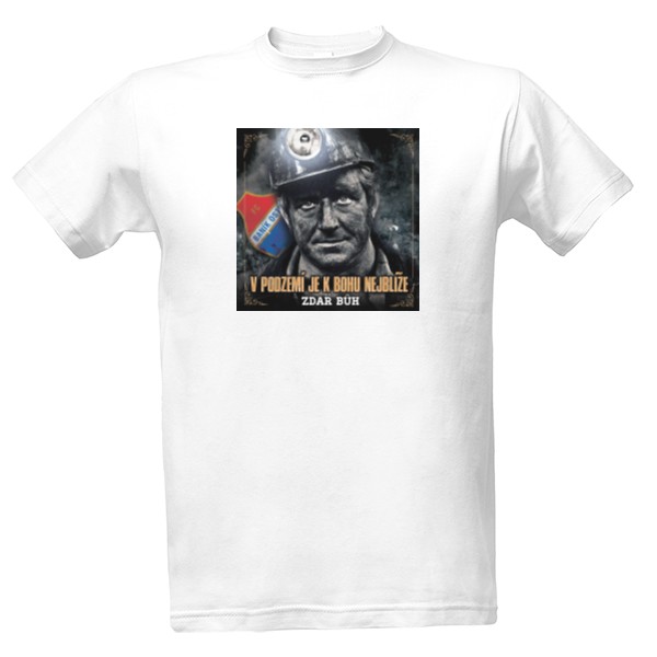 Tričko s potiskem Nový produkt baník 37