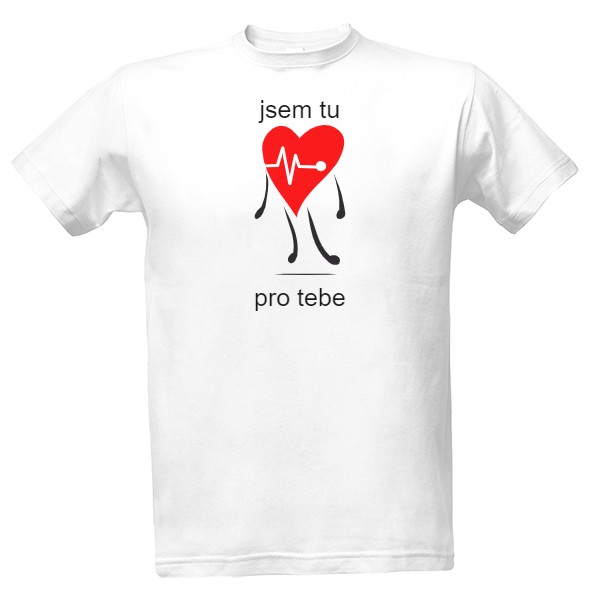 Tričko s potiskem Nový produkt pánská trika022