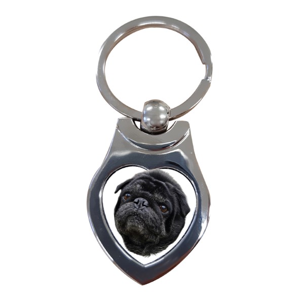 Prívesok na kľúče srdce s potlačou Nový produkt