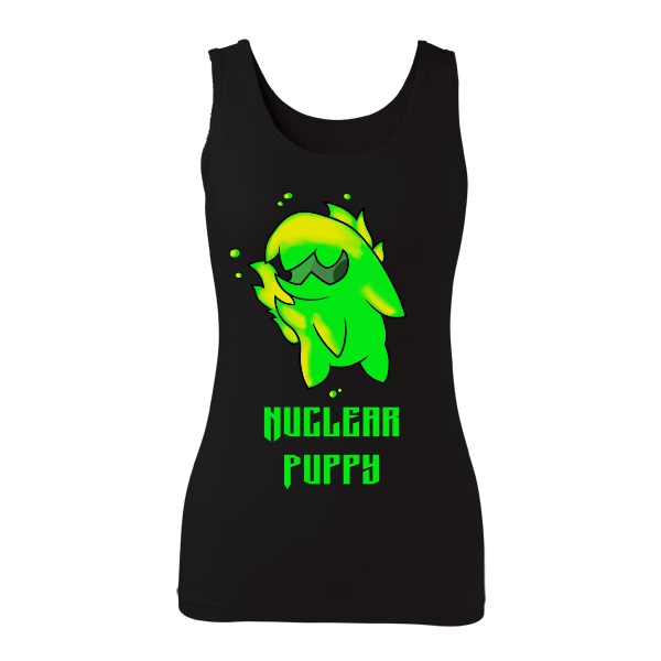 Tričko s potiskem Nuclear puppy tílko