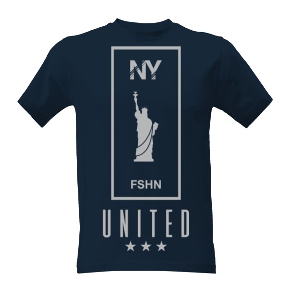 Tričko s potlačou NY - United