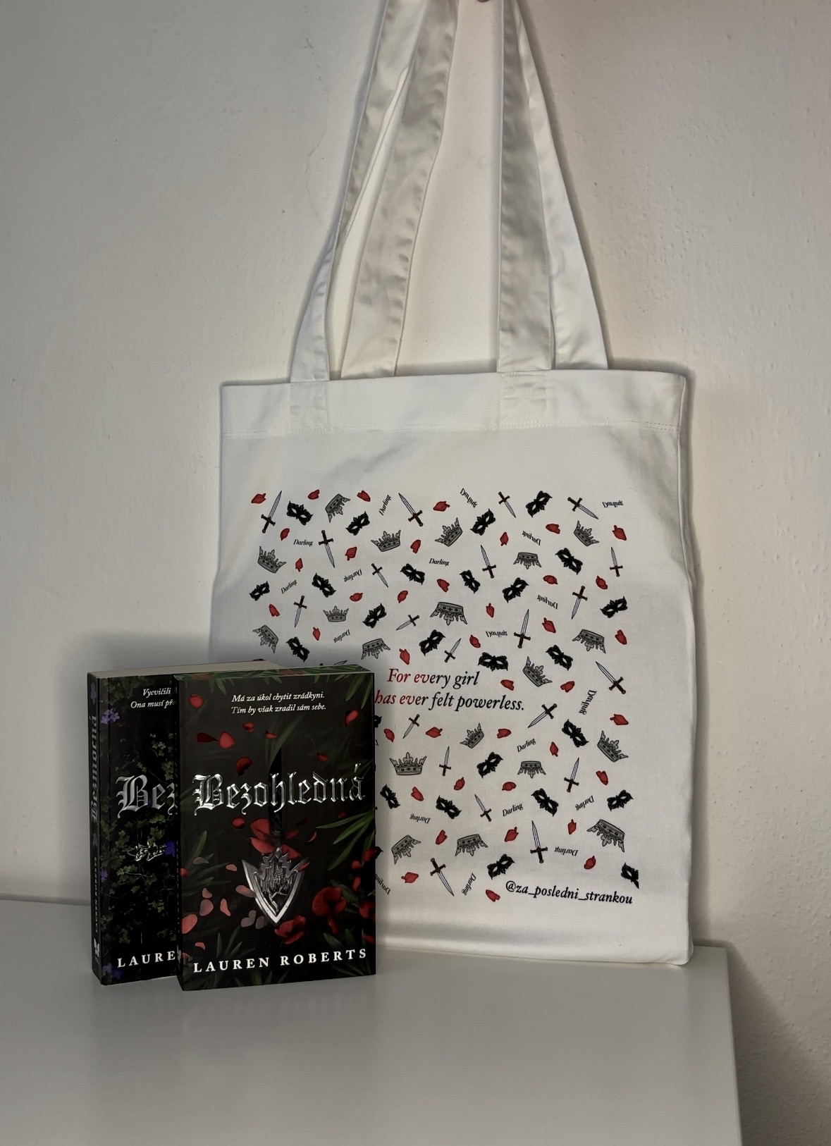 Plátěná taška Bezmocná