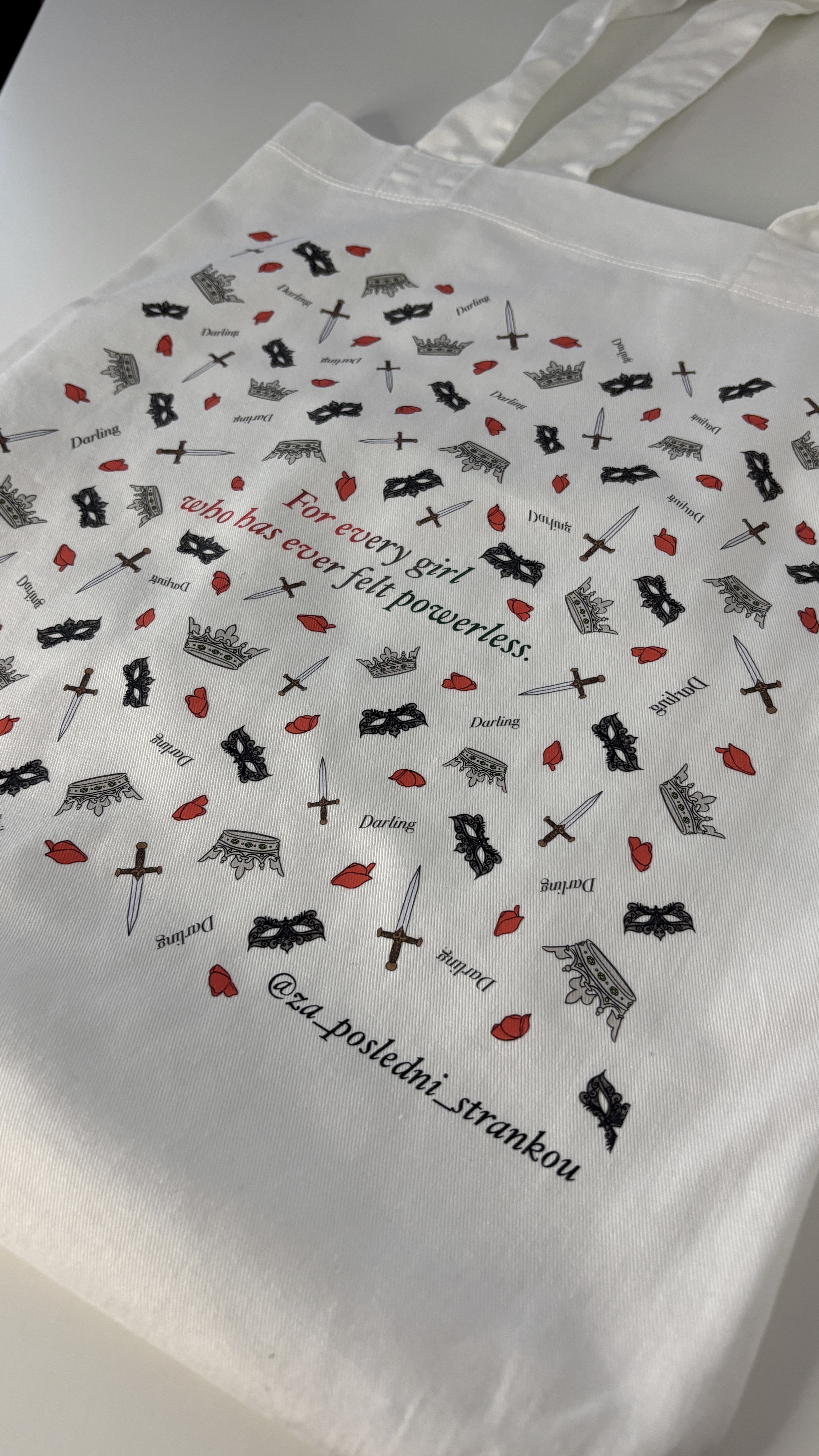 Plátěná taška Bezmocná