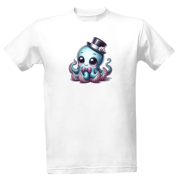 Tričko s potiskem Octopus
