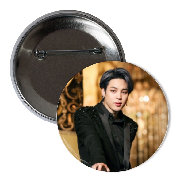 Odznáček  s potiskem Odznáček Jimin Black Swan