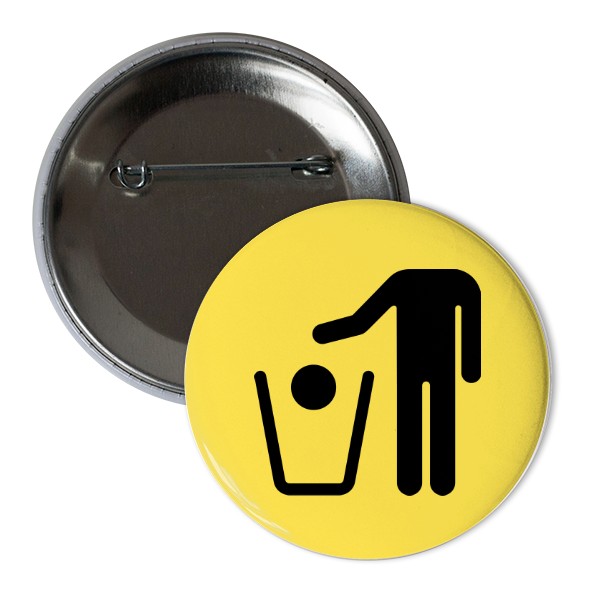 Odznáček s logem ÚPSII