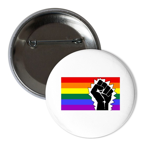 Odznak FIGHT FOR LGBT