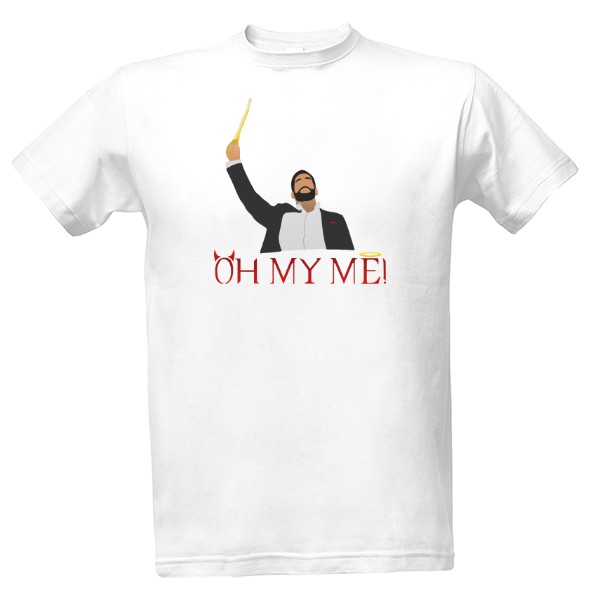 Tričko s potiskem Oh my me! Lucifer Morningstar