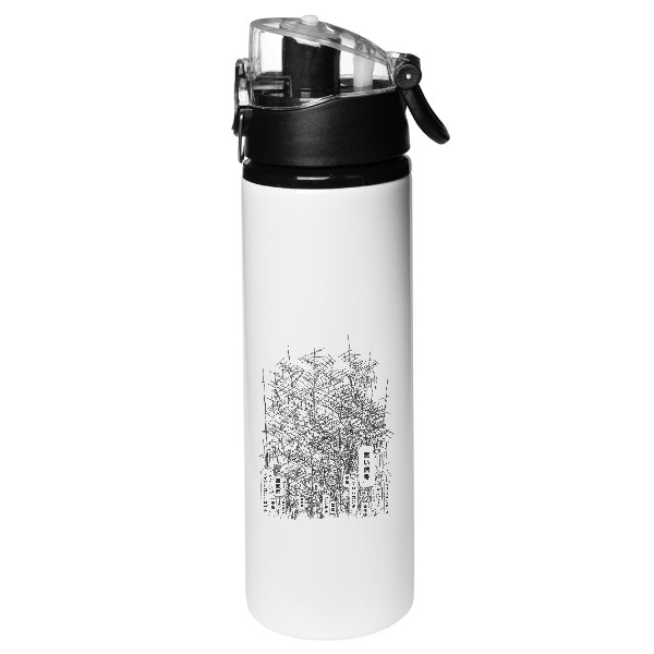 Sportovní kovová láhev  s potiskem Old Antenas