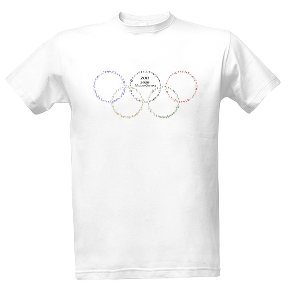 Tričko s potiskem Olympijské hry 