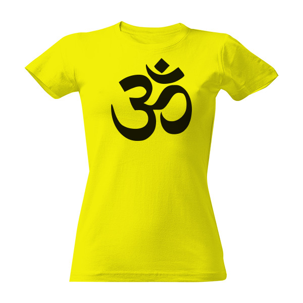 Tričko s potiskem Óm též Aum