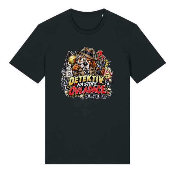 T-shirt On the Trail of the Remote - Detective Dog