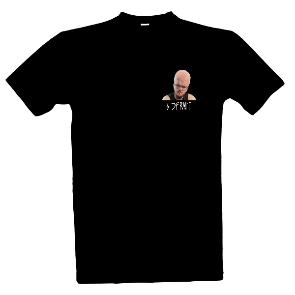 Tričko s potiskem Ondrovo hlavička merch 