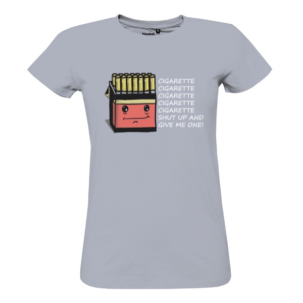 Tričko s potiskem One cigarette!