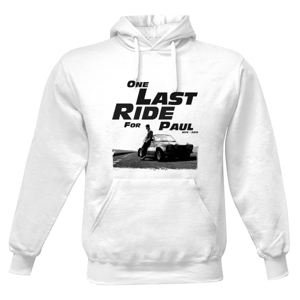 Men's hoodie One Last Ride for Paul Hooded Edition