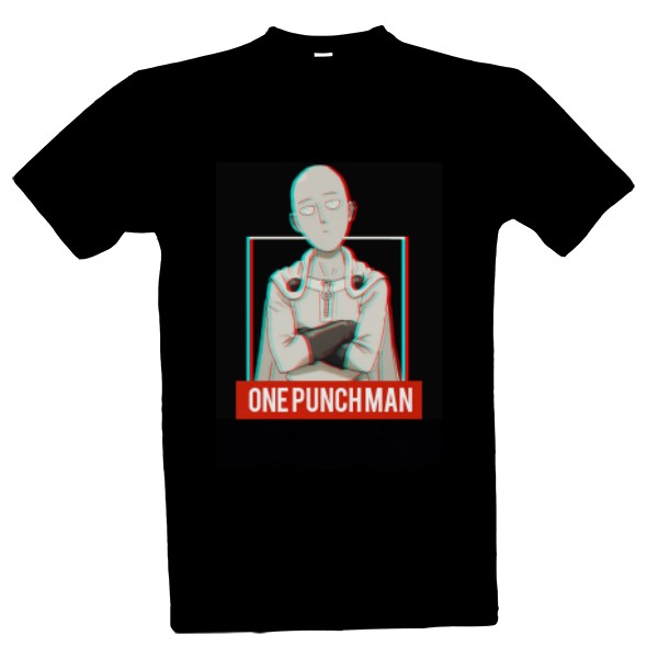 Tričko s potiskem one punch man