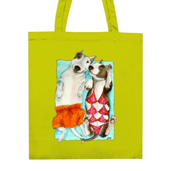 Nákupní taška unisex s potiskem Opalovačka