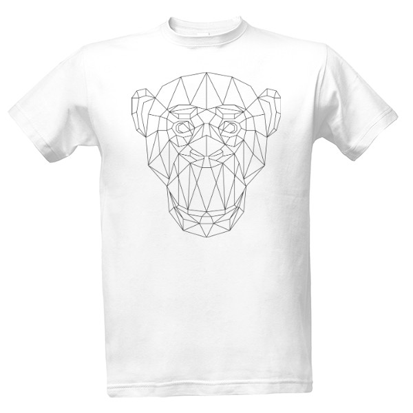 Tričko s potiskem Opice