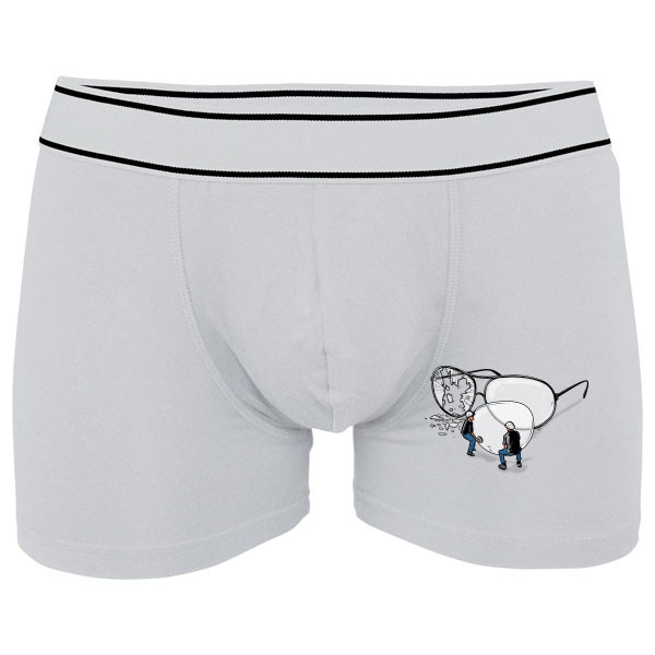 Boxerky Kariban s potiskem Oprava brýlí