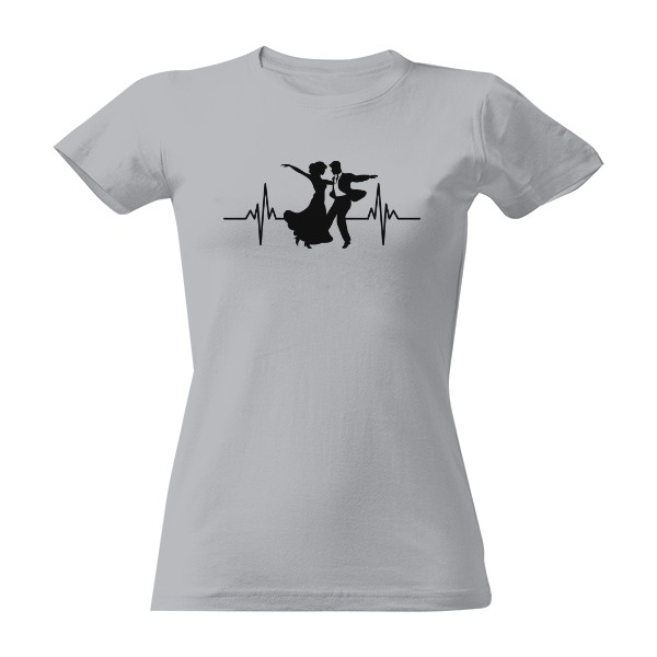 Tričko s potlačou Originálne tanečné tričko srdcový tep