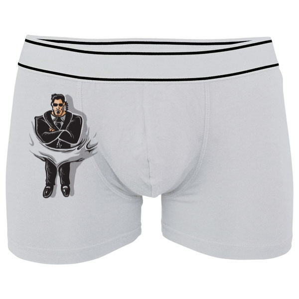 Boxerky Kariban s potiskem Osobni bodyguard