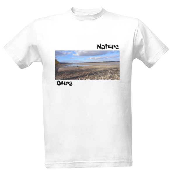 Tričko s potlačou ours nature triko