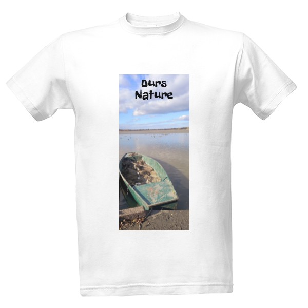 Tričko s potlačou ours nature triko
