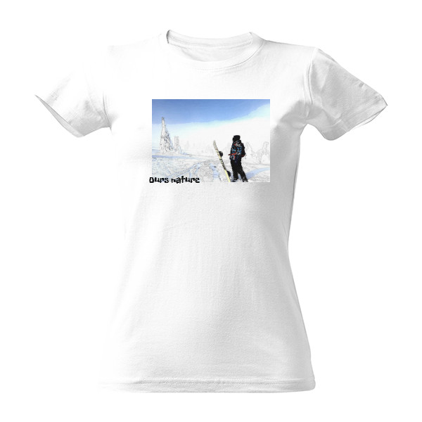 Tričko s potlačou ours nature triko