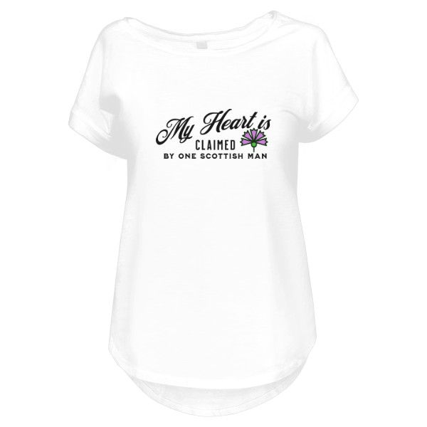 Tričko s potiskem Outlander motiv - My Heart Is Claimed 