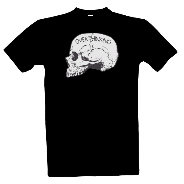 Tričko s potiskem Overthinking