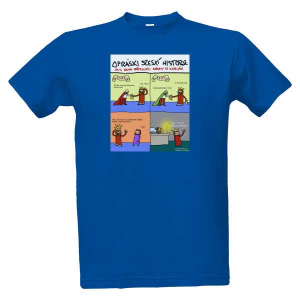 Tričko s potiskem 1301 Krouna ke koruňě