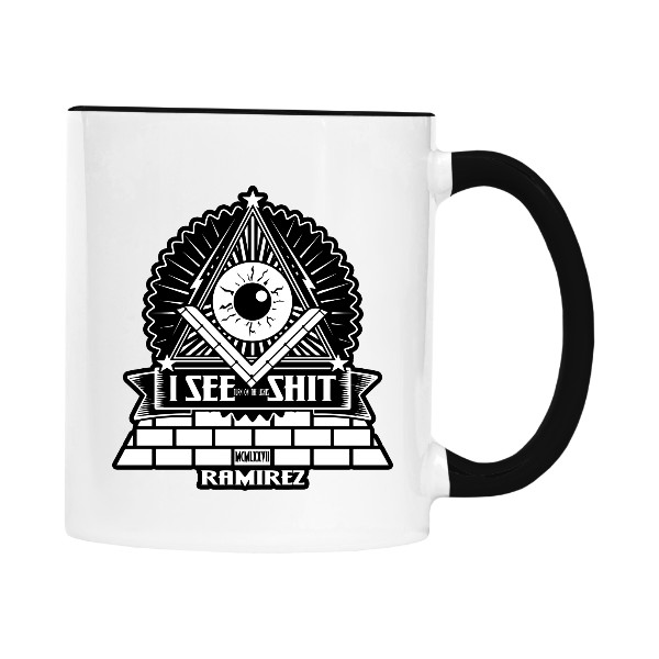 Cup colourful s potiskem Illuminati Ramirez