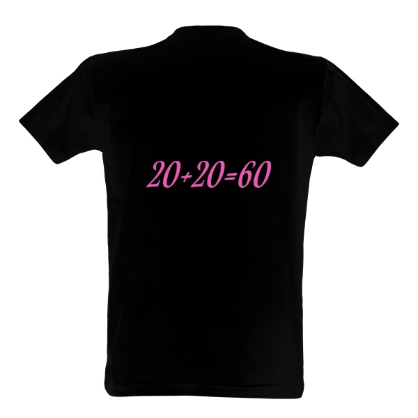 20+20=60 PINK