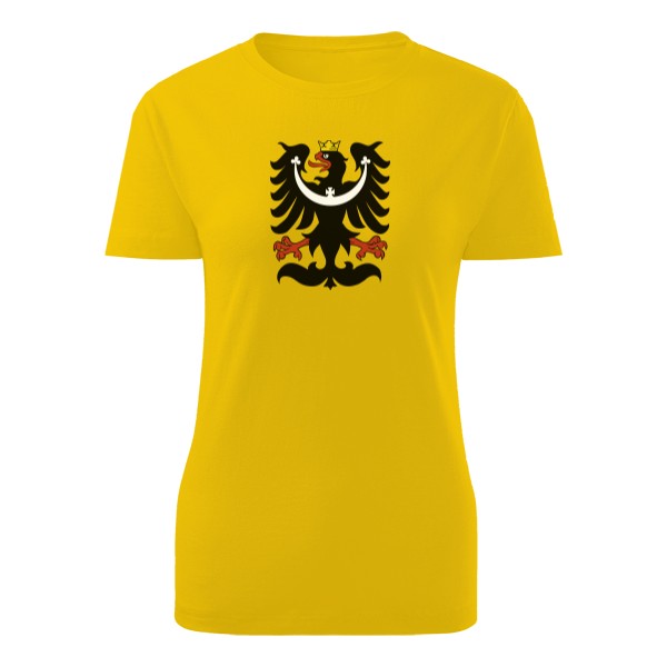 Tričko s potiskem Slezská orlice - dámské
