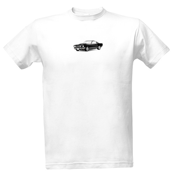 Tričko s potiskem Mustang