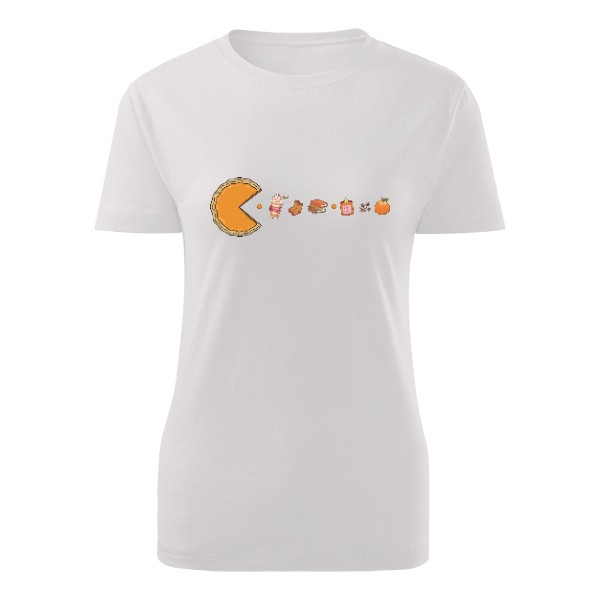 Tričko s potiskem Pacman podzimní speciál
