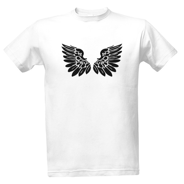 Tričko s potiskem padlý anděl