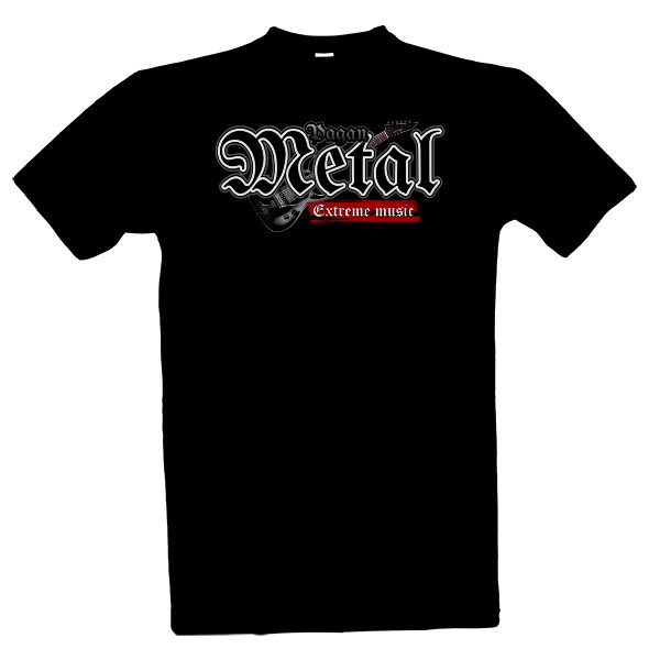 Tričko s potlačou Pagan Metal music
