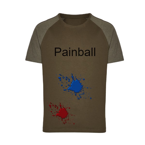 Tričko s potiskem Painball triko